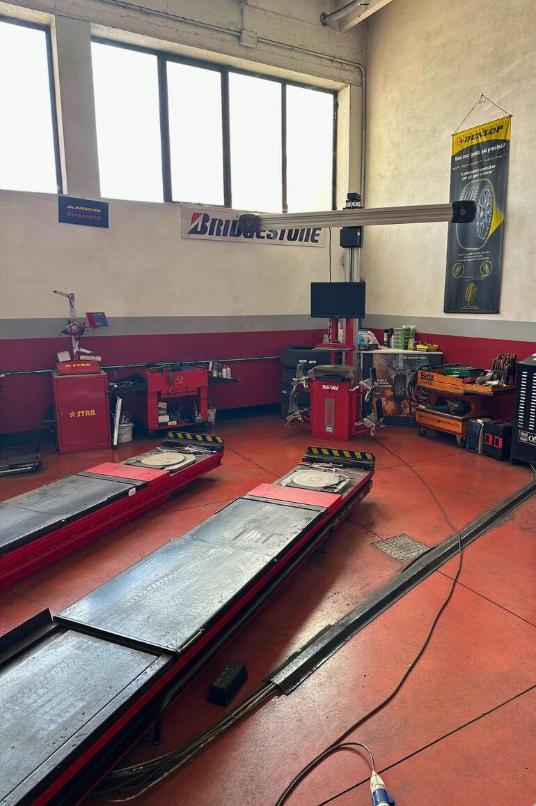 officina m2 racing riparazione gomme padova